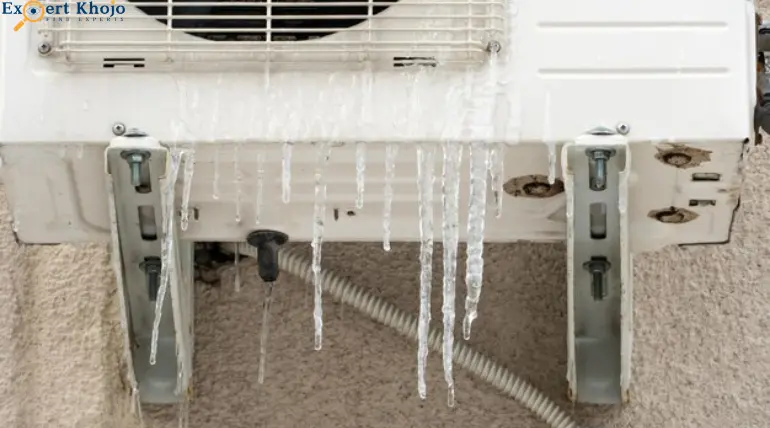 Ice Formation in Air conditioner